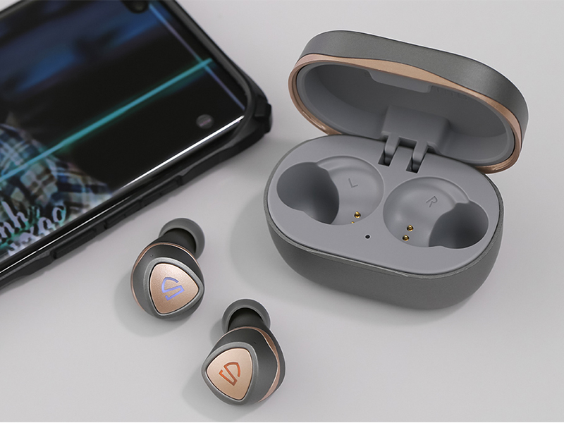 H&igrave;nh thật tai nghe Bluetooth True Wireless Soundpeats Sonic 